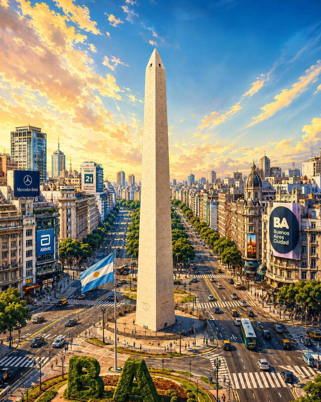 9 de Julio Obelisk